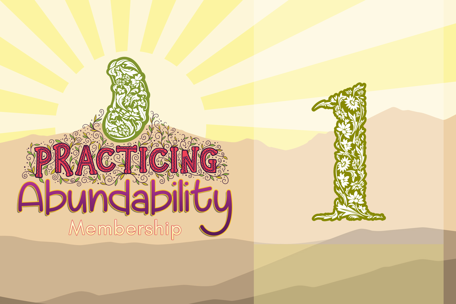 Practicing Abundability Membership Number 01