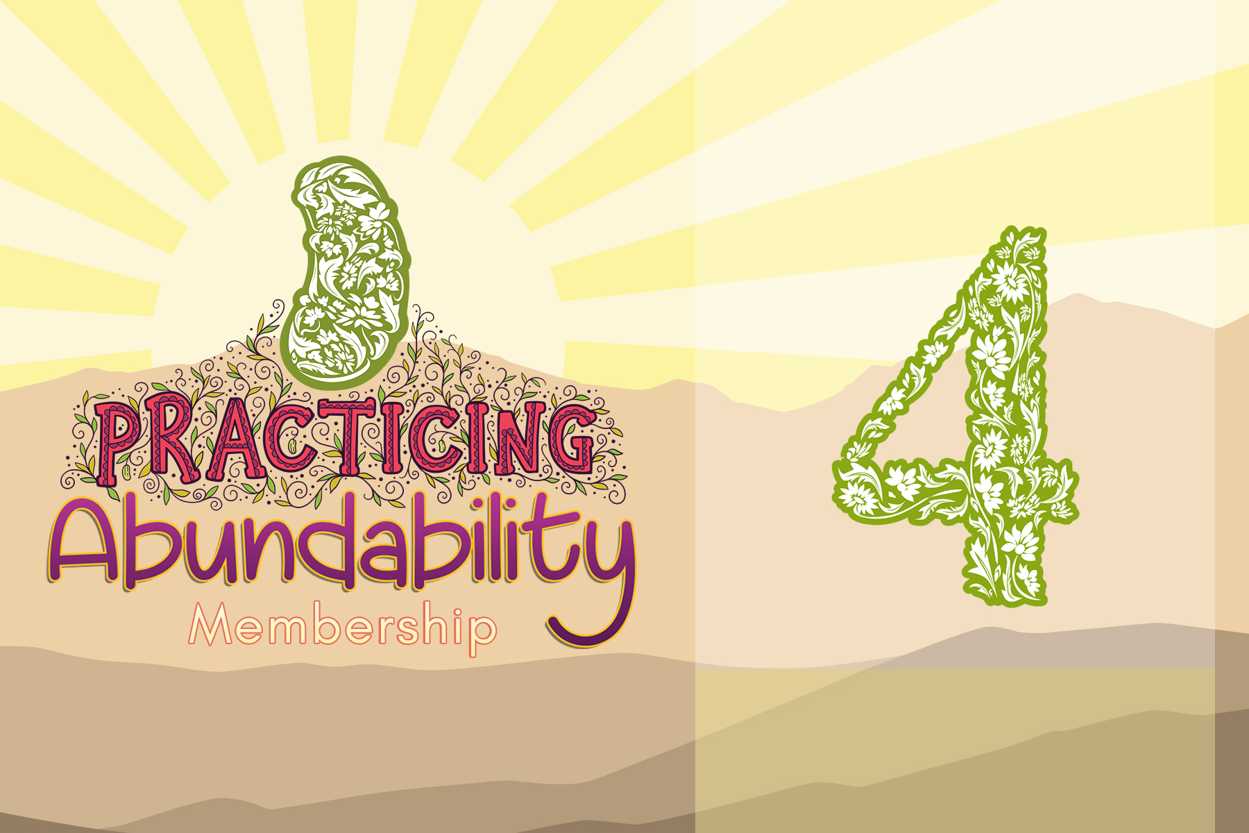 Practicing Abundability Membership Number 04